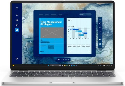 Notebook DELL Pro 16 PC16250 (16"/I5 120U /IRIS XE/16GB/SSD512GB/W11P/Srebrno czarny)