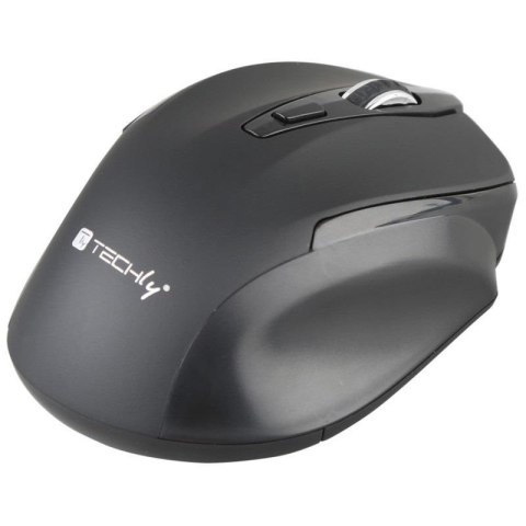 Mysz bezprzewodowa Techly USB 2.4GHz RF 1600dpi optyczna czarna