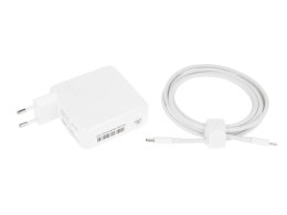 Zasilacz Mitsu 96W USB type C USB-C (white)