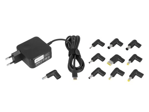 Zasilacz Movano uniwersalny 45W USB-C - 10 wtyków