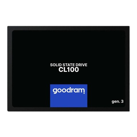 Dysk SSD GOODRAM CL100 480GB SATA III 2,5" GEN.3 (540/460 MB/s) 7mm