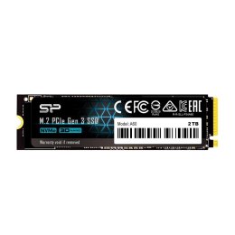 Dysk SSD Silicon Power A60 2TB M.2 2280 PCIe Gen3x4 NVMe (2200/1600 MB/s)