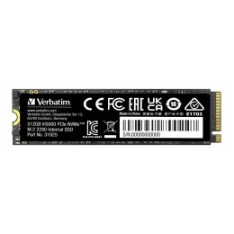 Dysk SSD Verbatim Vi5000 512GB M.2 2280 PCIe Gen4 NVME (5000/2500 MB/s)