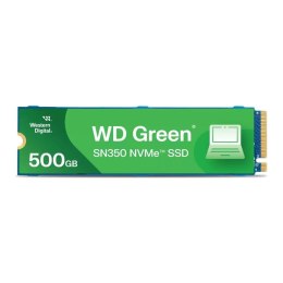 Dysk SSD WD Green SN350 500GB M.2 2280 PCIe NVMe (2400/1500 MB/s) WDS500G2G0C