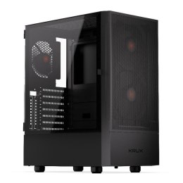 Obudowa KRUX Nadir ATX, z oknem, bez zasilacza, czarna