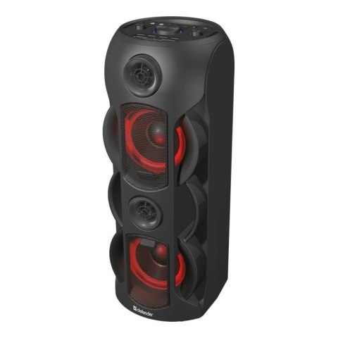 Głośnik Defender G78 Bluetooth 70W MP3/FM/SD/USB/AUX/TWS/LED KARAOKE czarny PILOT