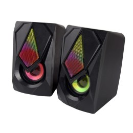 Głośniki 2.0 Esperanza USB LED Rainbow Boogie EGS102