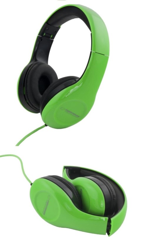 Słuchawki Esperanza EH138G zielone