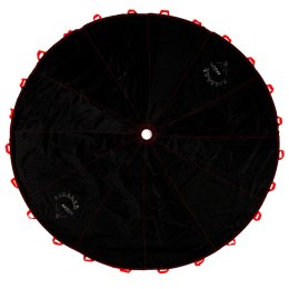 Spadochron Animacyjny Halloween 3m czerwone uchwyty