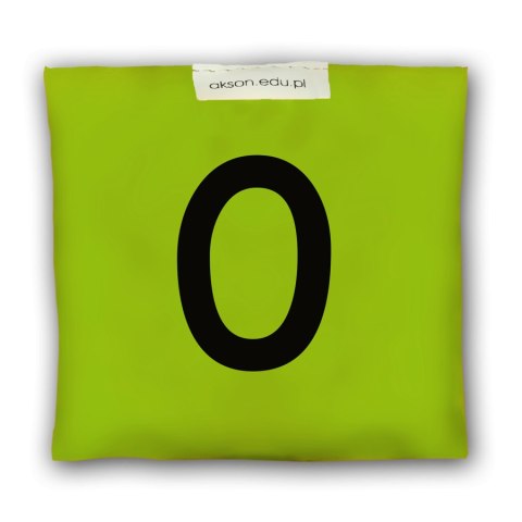 Woreczek gimnastyczny z CYFERKĄ 0 - szkolny Akson
