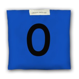 Woreczek gimnastyczny z CYFERKĄ 0 - szkolny Akson