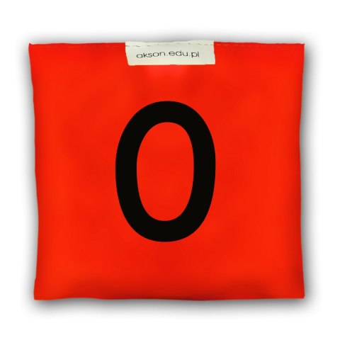 Woreczek gimnastyczny z CYFERKĄ 0 - szkolny Akson