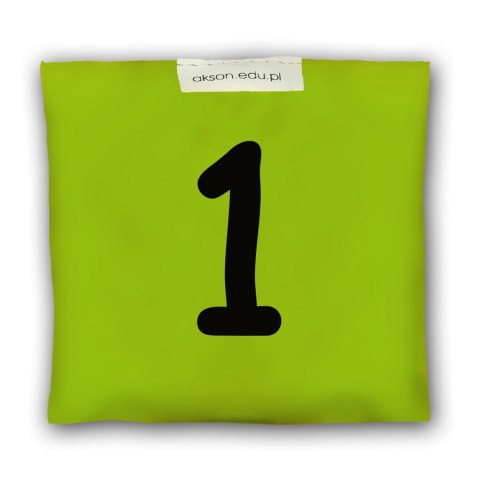 Woreczek gimnastyczny z CYFERKĄ 1 - szkolny Akson