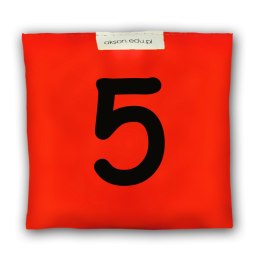 Woreczek gimnastyczny z CYFERKĄ 5 - szkolny Akson