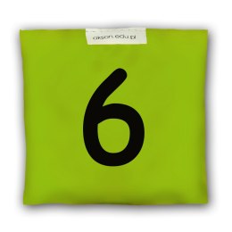 Woreczek gimnastyczny z CYFERKĄ 6 - szkolny Akson