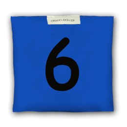 Woreczek gimnastyczny z CYFERKĄ 6 - szkolny Akson