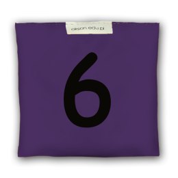 Woreczek gimnastyczny z CYFERKĄ 6 - szkolny Akson