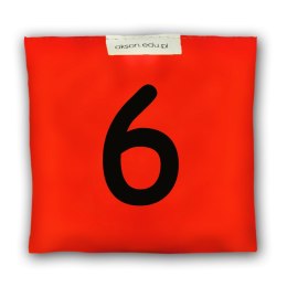 Woreczek gimnastyczny z CYFERKĄ 6 - szkolny Akson