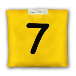 Woreczek gimnastyczny z CYFERKĄ 7 - szkolny Akson