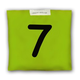 Woreczek gimnastyczny z CYFERKĄ 7 - szkolny Akson