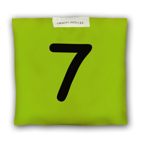 Woreczek gimnastyczny z CYFERKĄ 7 - szkolny Akson
