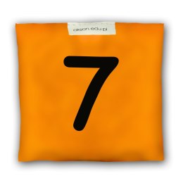 Woreczek gimnastyczny z CYFERKĄ 7 - szkolny Akson