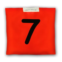 Woreczek gimnastyczny z CYFERKĄ 7 - szkolny Akson