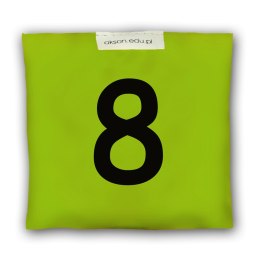 Woreczek gimnastyczny z CYFERKĄ 8 - szkolny Akson