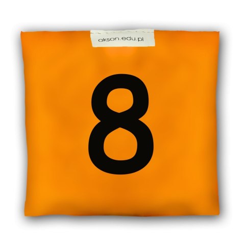 Woreczek gimnastyczny z CYFERKĄ 8 - szkolny Akson