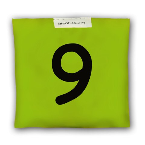 Woreczek gimnastyczny z CYFERKĄ 9 - szkolny Akson