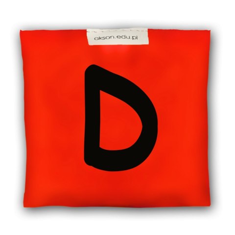 Woreczek gimnastyczny z literką D - szkolny Akson