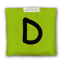 Woreczek gimnastyczny z literką D - szkolny Akson
