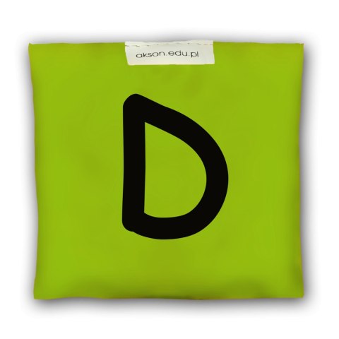Woreczek gimnastyczny z literką D - szkolny Akson