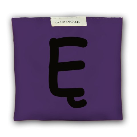 Woreczek gimnastyczny z literką Ę - szkolny Akson