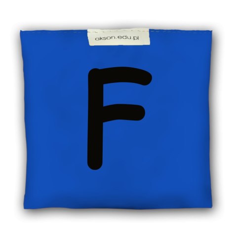 Woreczek gimnastyczny z literką F - szkolny Akson