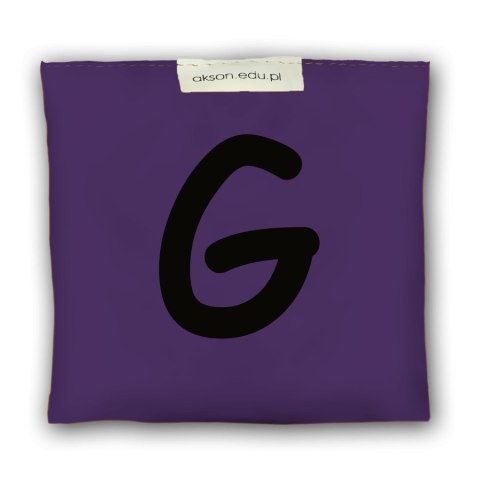 Woreczek gimnastyczny z literką G - szkolny Akson