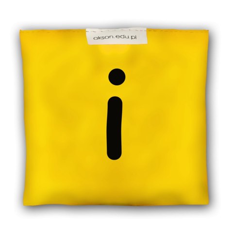 Woreczek gimnastyczny z literką I - szkolny Akson