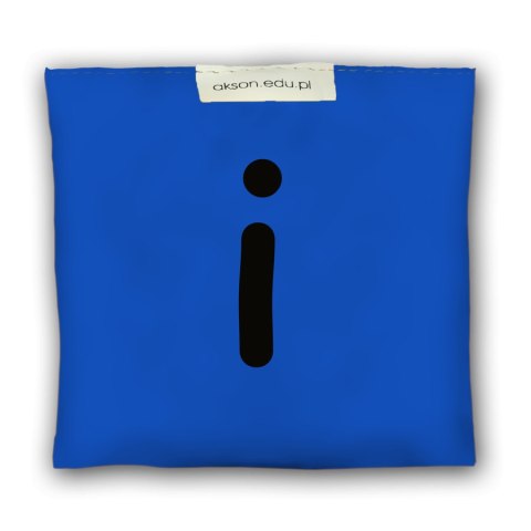 Woreczek gimnastyczny z literką I - szkolny Akson