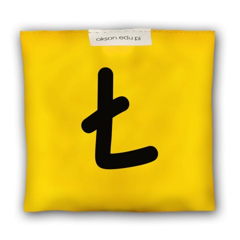 Woreczek gimnastyczny z literką Ł - szkolny Akson