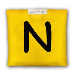 Woreczek gimnastyczny z literką N - szkolny Akson