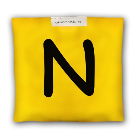 Woreczek gimnastyczny z literką N - szkolny Akson