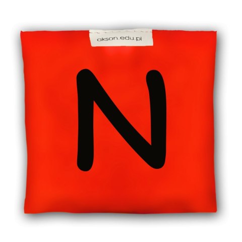 Woreczek gimnastyczny z literką N - szkolny Akson