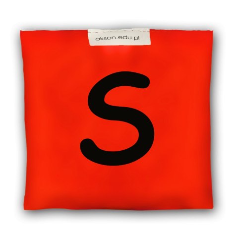 Woreczek gimnastyczny z literką S - szkolny Akson