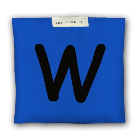 Woreczek gimnastyczny z literką W - szkolny Akson
