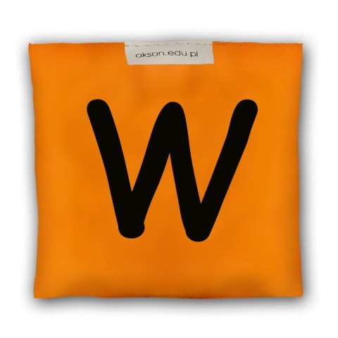 Woreczek gimnastyczny z literką W - szkolny Akson