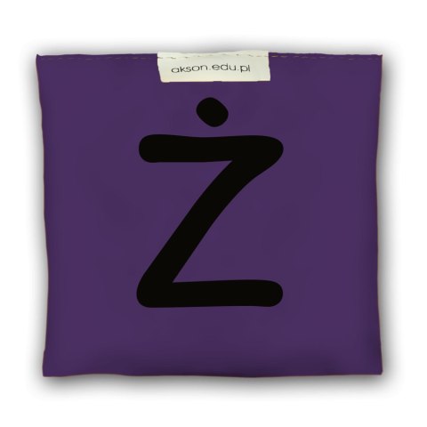 Woreczek gimnastyczny z literką Ż - szkolny Akson