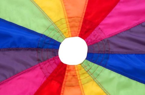 Chusta Animacyjna-Spadochron Animacyjny 7 BARW 3 m