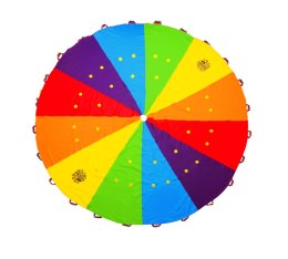 Chusta Edukacyjna AKSON 3m Zestaw małe koła + 36 EMOCJI