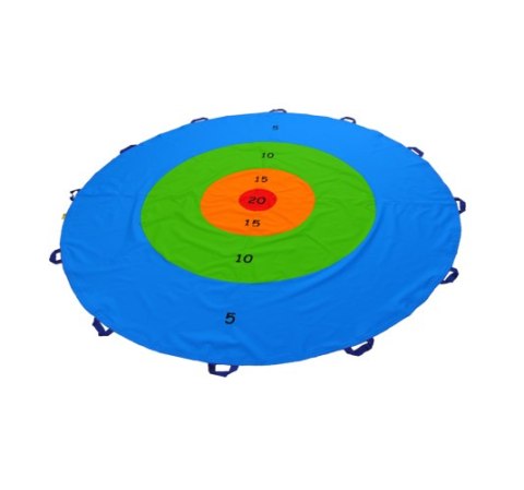 Chusta animacyjna Tarcza + kolorowe woreczki AKSON