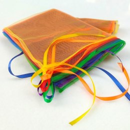 Chustki do tańca z pętelką na paluszek AKSON Zestaw 6 szt. - 70 x 70 cm